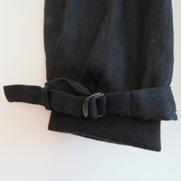 YOHJI YAMAMOTO AW16 Wool Bondage Pants in Black - Men's Size 2 / 30 In Waist - Picture 12 of 16
